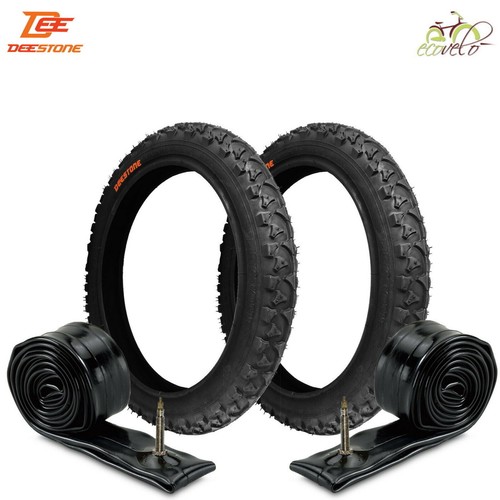 2 COPERTONI 14 X 1.75 MTB MOUNTAIN BIKE BICI BICICLETTA BAMBINO NERI +  CAMERE | eBay