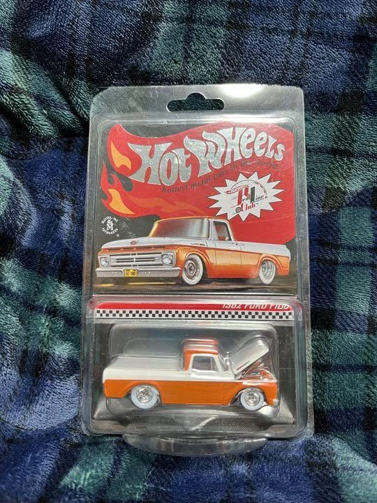 ホットウィール RLC限定 1962 FORD F100 1/64 オレンジ新品