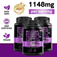 Sleep Support Capsules--Improve sleep quality and relieve stress sleep