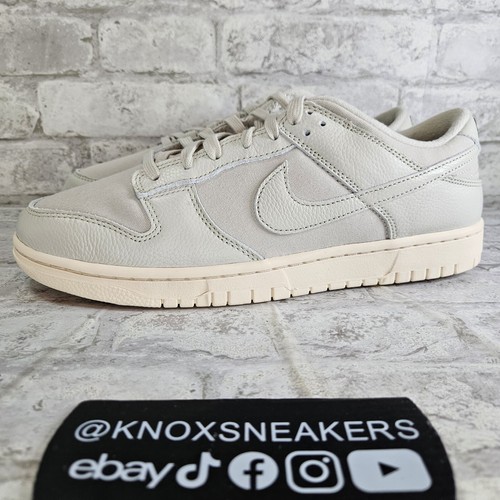 Nike Dunk Low Premium Light Orewood Brown Sneaker DZ2538-100 Men's Size 10 - Picture 4 of 7