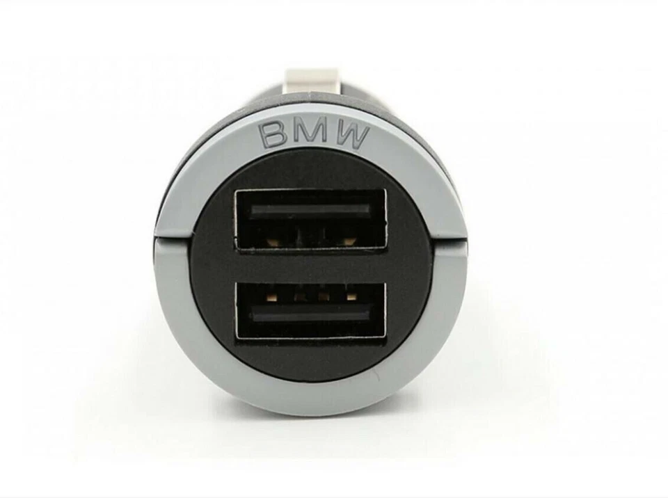 New~OEM Genuine BMW Dual USB Charger Charging Adaptor 65412311598 2 ports - Image 2 of 4