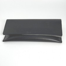 L.A.M.B. Black Leather Eyeglasses Sunglasses Hard Case Logo Foldable 2