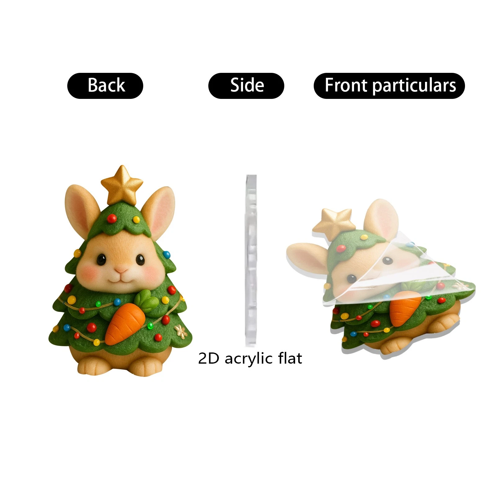 Christmas Countdown Bunny Cozy Dreams Advent Calendar 24 Days 2D Blind Box Gift