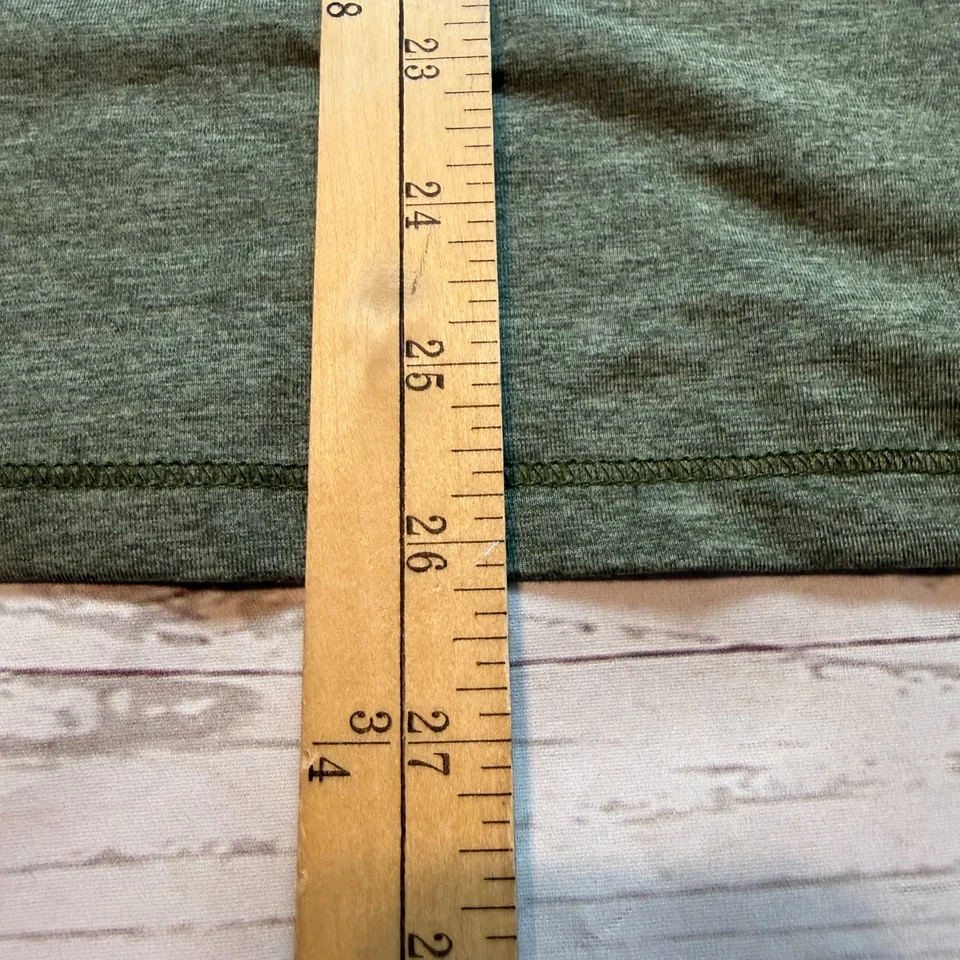 Camisa Eddie Bauer Cuello Redondo Atlética Informal Secado Rápido Verde Para Mujer Talla Mediana Foto 4 de 4