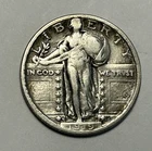 1919 D STANDING LIBERTY QUARTER VF DETAILS