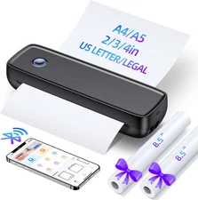 Portable Printer Wireless for Travel
