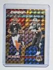2025 Panini Mosaic Tetairoa McMillan Tee Higgins Carbon Copy Gold Prizm 02/10 SP