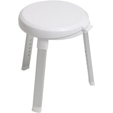 Non Slip Bath Stool for Elderly Plastic Shower Seat Tub Swivel Disability Chair