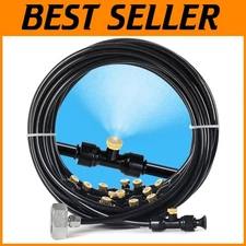 Eco-Friendly Patio Misters: 100FT Water-Saving Misting System for Summer