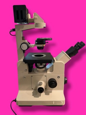 Nikon Diaphot TMD Research Microscope Phase Contrast ELWD 0.3 With 5 Objectives