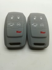 2*Silicone Fob Remote Key cover For 2019 2020 2021 2022 RAM 2500 3500 4500 5500