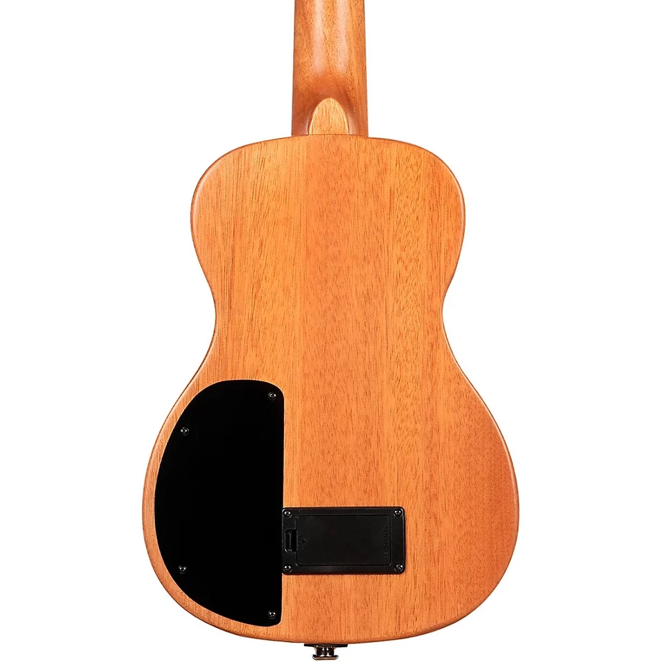 Kala Solid Body Tenor Acoustic-Electric Ukulele with Gig Bag Flame Acacia - Image 4 of 4