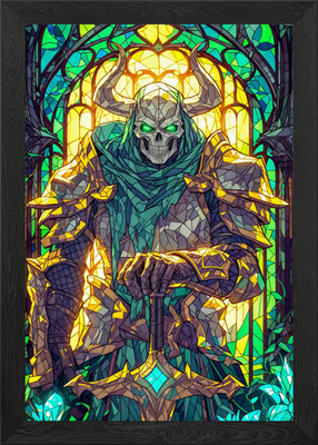 Dark Overlord Gerahmtes Wandbild Poster Leinwanddruck Bild