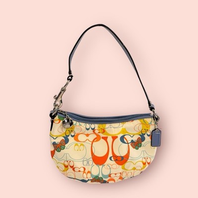 COACH Y2K Vintage Optic Signature C Butterfly Small Shoulder
