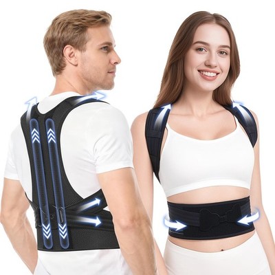 Posture Corrector for and Men, Adjustable Full Back , Upper and Lower Back Pa...