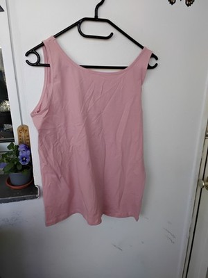 Top,Lachsfarben, Gr.XL, Neu,Baumwolle, Laura Torelli Collection