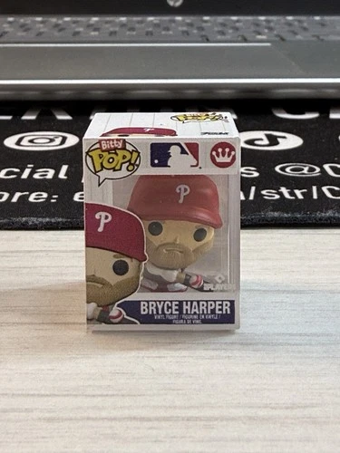 Bryce Harper Funko Mini Bitty Pop From 2026 Topps Series 1 Super Box Phillies