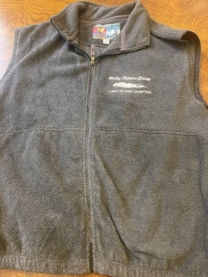 Harley Owners Group Long Island Chapter XL Zipper Up Vest
