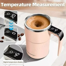 Automatic Magnetic Electric Self Stirring Mug Cup Mixing Coffee Milk Tea Beer