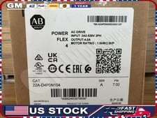 22A-D4P0N104 2022 SER A New Allen Bradley PowerFlex 4 1.5 kW 2 HP AC Drive