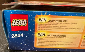 Lego City ADVENT CALENDAR  2824 mostly complete with tray & box