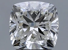 Cert. GIA 2.02 Carat Cushion Cut Natural Mined Diamond Loose I color VS2 clarity