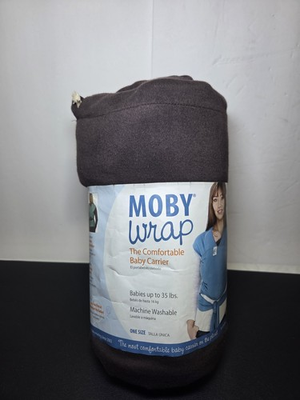 #ad Moby Wrap Brown Baby Sling Wrap brand New Never Used $24.99