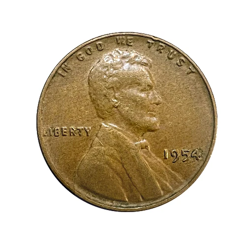 1954 Lincoln Wheat Penny Cent - G/VG Good or Better Very Nice