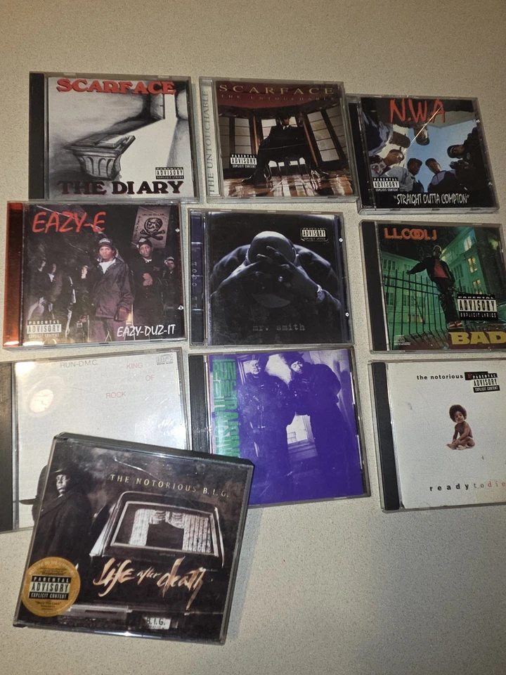 Vintage Hip Hop CDs,  Lot Of 50. 2 Pac, Easy-E, LL COOL J, Dr.Dre, & More - Image 4 of 4