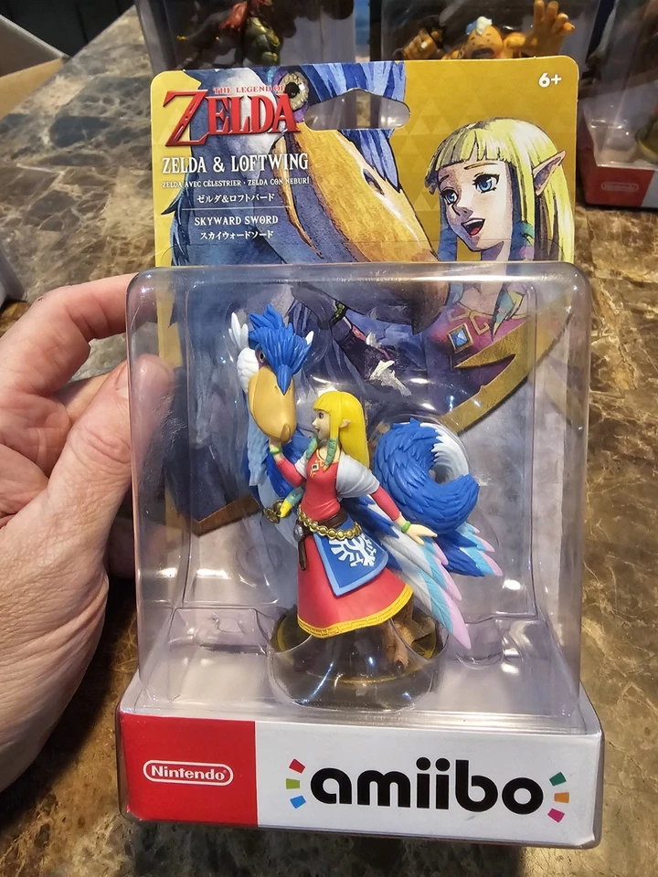Lote de 8 Amiibo Legend of Zelda Link Ganondorf Yunobo Loftwing Urbosa Rider **NUEVO** Foto 4 de 4