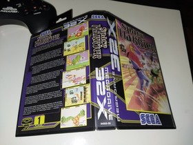 Space Harrier Sega 32X PAL Mega Drive Game With Protective Case Tested Working
