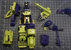 Transformers G1 Vintage Devastator Constructicons 5 Robot Parts Lot Hasbro 1985