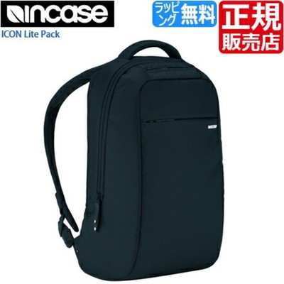 Incase Icon schmaler kompakter Rucksack Tech-Fach für 16 Zoll MacBook grau ab