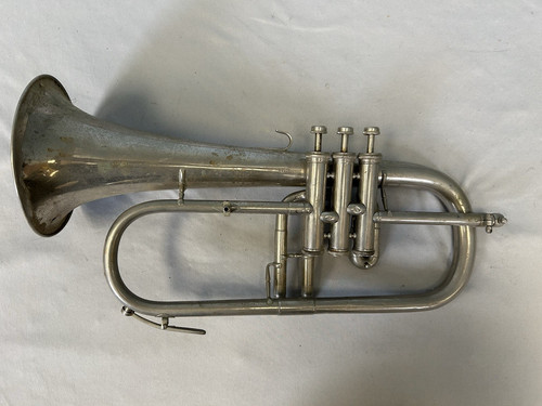 VINTAGE SILVER FLUGELHORN
