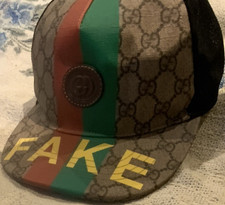 Gucci Monogram Mesh Adjustable Baseball Cap H...