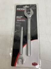 RIDGID One Stop Wrench- Angle, Straight Stops & Comp Couplings, 2-in-1 Wrench #1