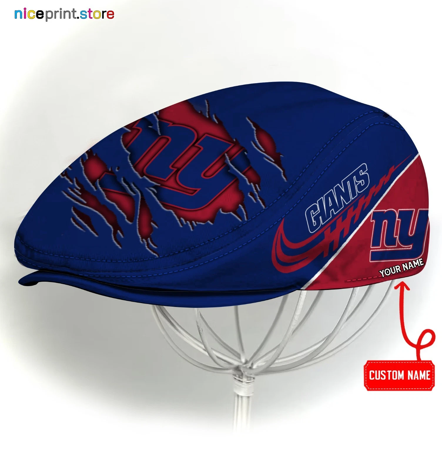 New York Team Giants Jeff Cap football Jeff Cap football Driving Cap, football Golf Cap