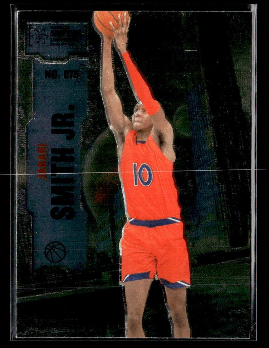 2022 SkyBox Metal Universe Champions #075 Jabari Smith Jr. Card Cincinnati Reds