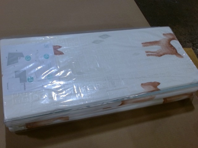 New No Box JumpOff Jo Baby Play Mat - Extra Large Folding Foam Play Mat_Oh Deer