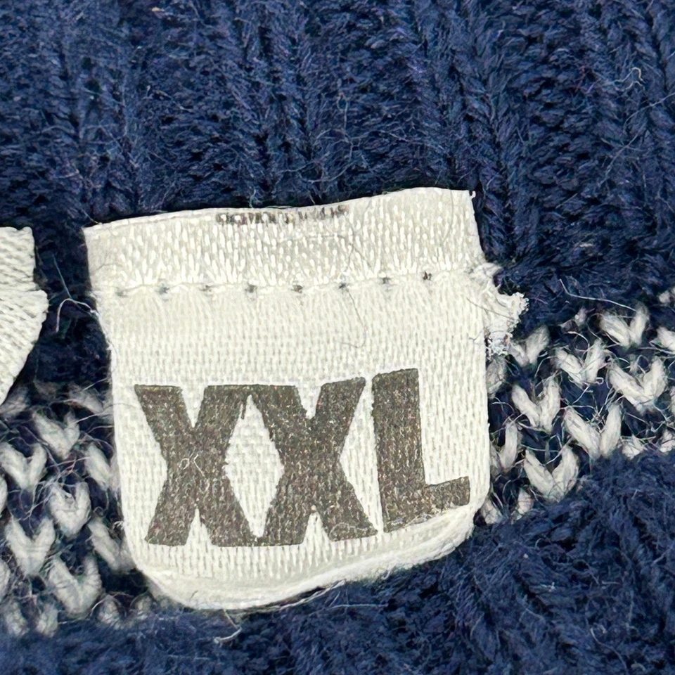 Boston Red Sox Ugly Christmas Sweater Mens XXL Red Blue Forever Collectibles MLB - Image 3 of 4