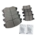 Upgrade Front Rear Ceramic Disc Brake Pads Set Compatible with Honda Accord