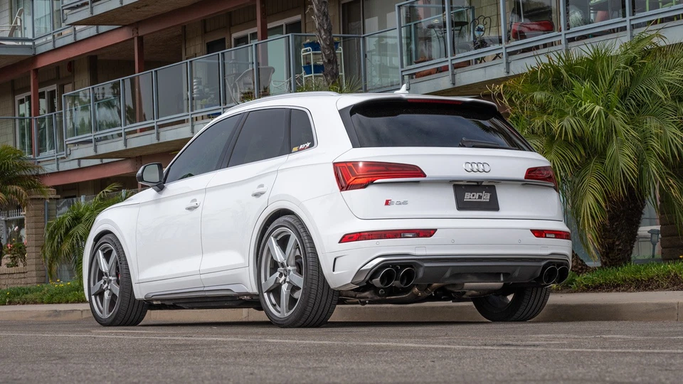 Borla Black Chrome Tip Kit(for 141008) fits 2025 Audi SQ5 3.0L-V6 AWD w/Borla Ex - Image 3 of 3