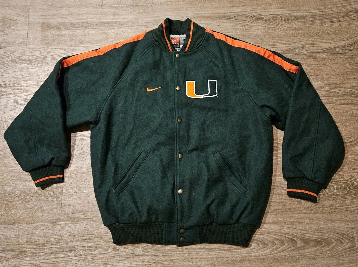 MADE IN USA ナイキ 90's vintage マイアミハリケーンズ Nike Miami Hurricanes NCAA Jackets for sale | eBay