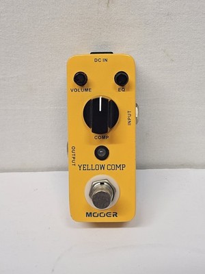 MOOER Yellow Comp Compressor Guitar Pedal Compression Effect Pedal True Bypass