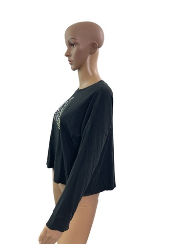 Adidas Youth Girls Size XL Long Sleeve Loose Fit Long Sleeve Graphic Tee - Picture 2 of 4