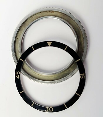 Insert / Lunette (bezel) Plexi Pour Montre Blancpain Fifty Fathoms - Sable Neuf