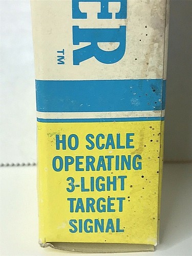 Life-Like Scene Master HO Scale Operating 3 Light Target Signal 1263 NOS VINTAGE - Picture 10 of 12