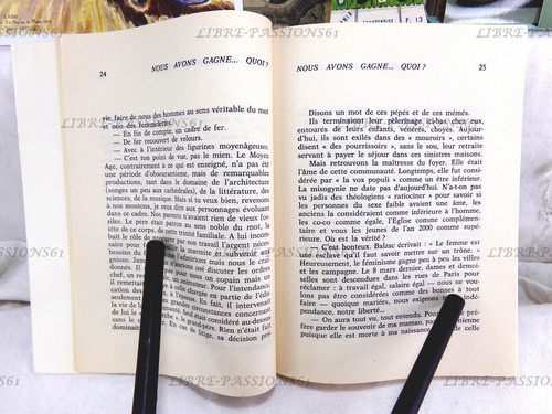 NOUS AVONS GAGNÉ... QUOI?, HADRIEN BOUSQUET, ÉDITIONS LA PENSÉE UNIVERSELLE 1983 - Picture 10 of 15