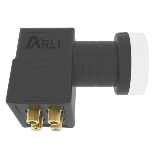 SET Sat Anlage 60 Antenne+Kabel + LNB Quad 4 Teilnehmer Full HDTV 4K F-Stecker - Bild 4 von 6
