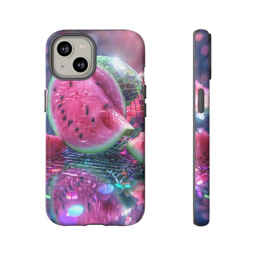 Watermelon Disco Ball Fruit Phone Case for iPhone, Samsung Galaxy, Pixel - 第 52/161 張圖片